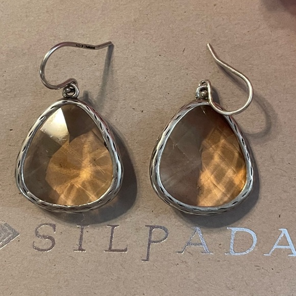 Silpada ABLAZE Sterling Silver Earrings W2775 - Picture 13 of 16
